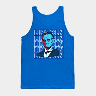 Pop Art President Abraham Lincoln // Abe Lincoln // Presidents Day Tank Top